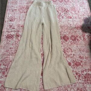 Crochet/knit Wide Leg Pants